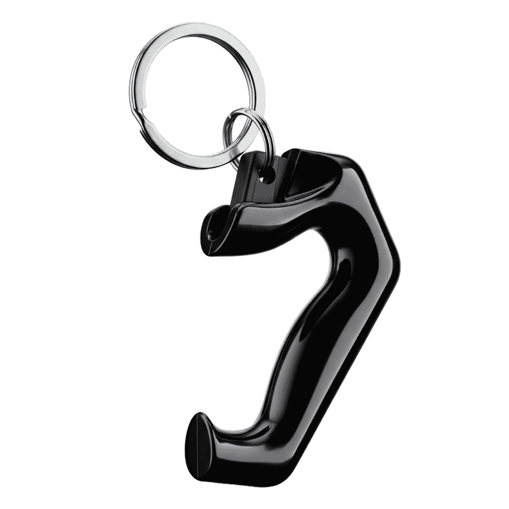 "Handle with care" keychain