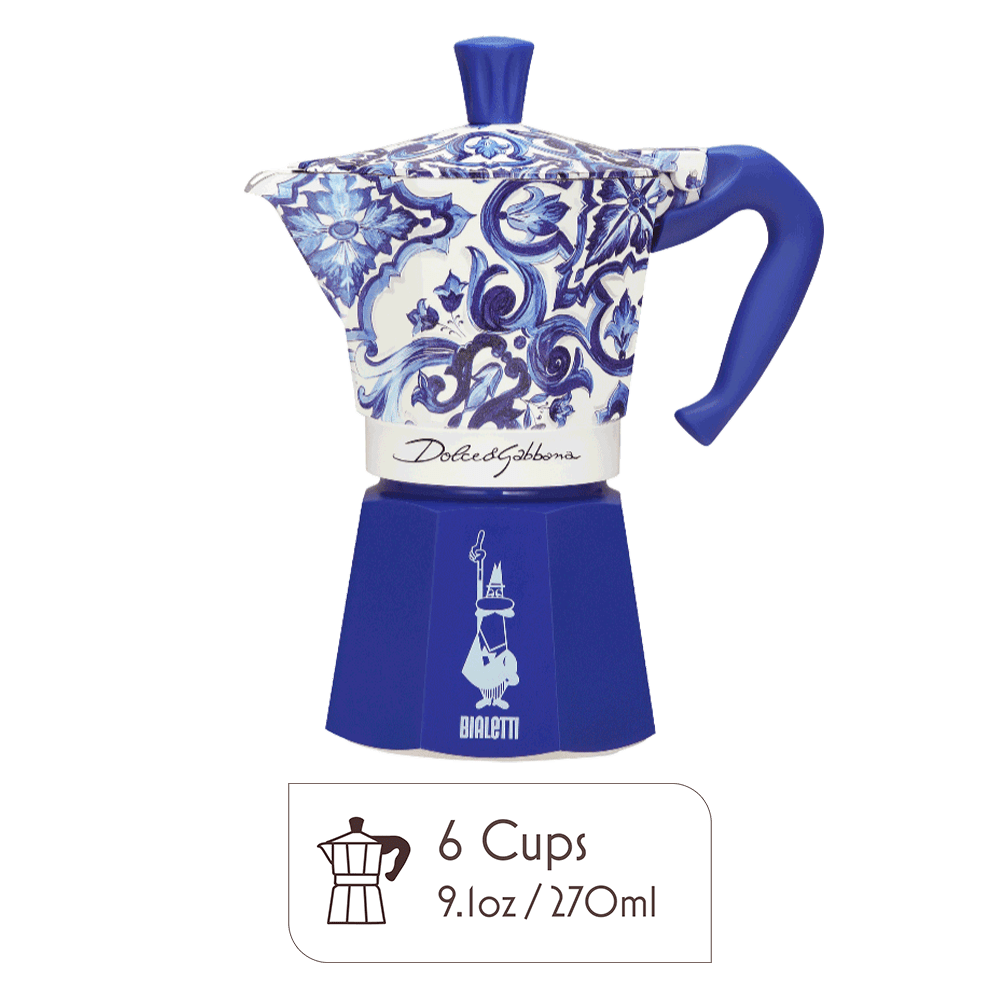 Dolce & Gabbana Moka Pot Italian Coffee & Stovetop Espresso Maker