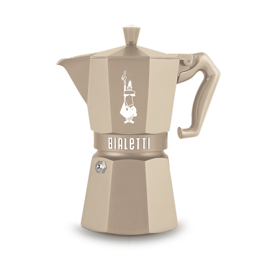 Bialetti Moka Exclusive Induction Sand - 6 cups