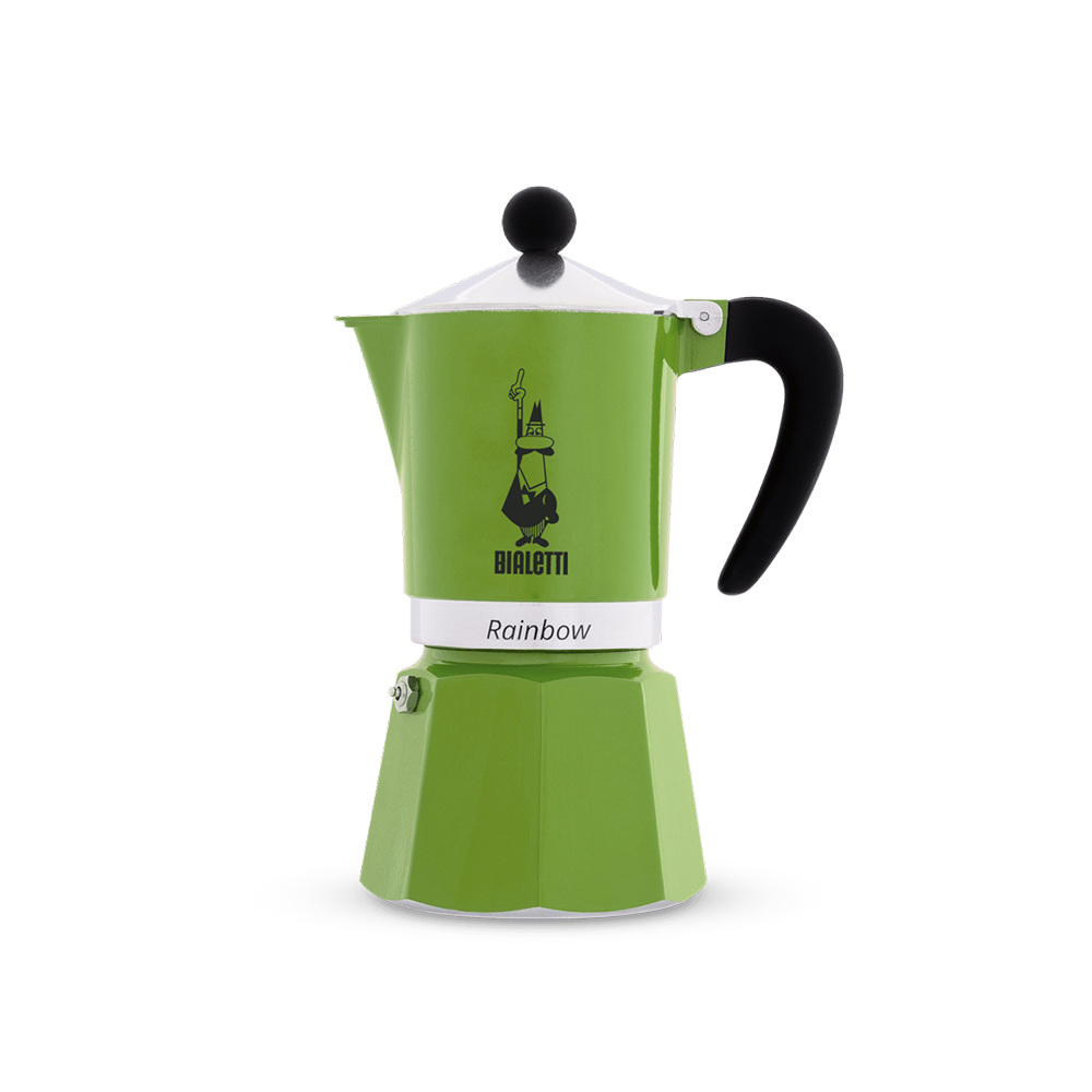 Bialetti Rainbow Moka Pot – Italian Stovetop Espresso Maker