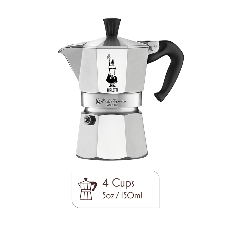 Bialetti Moka Pot – Italian Stovetop Espresso Maker