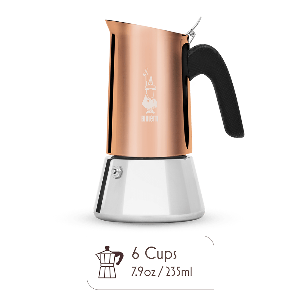 Bialetti Venus Stainless Steel Moka Pot – Stovetop Espresso Maker