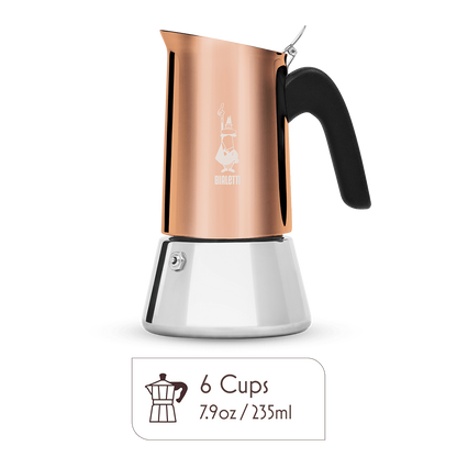 Bialetti Venus Stainless Steel Moka Pot – Stovetop Espresso Maker