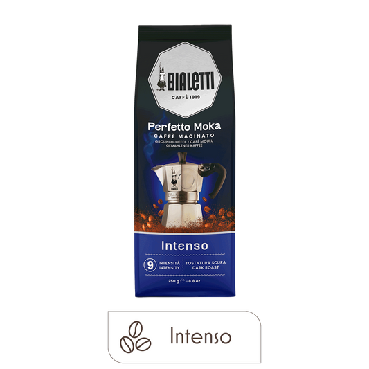 Bialetti Perfetto Moka Intenso Ground Coffee, 8.8 oz