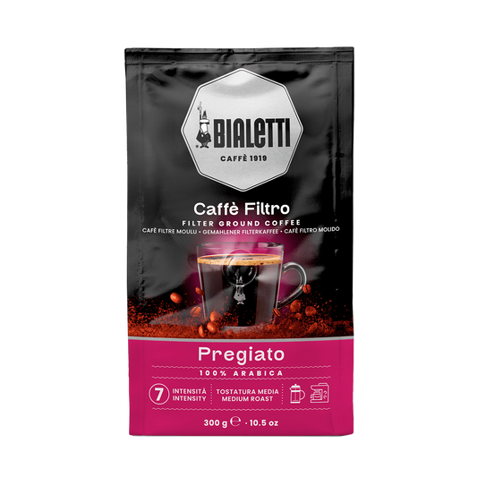Bialetti Pregiato Drip/Filter Ground Coffee, 10.5 oz