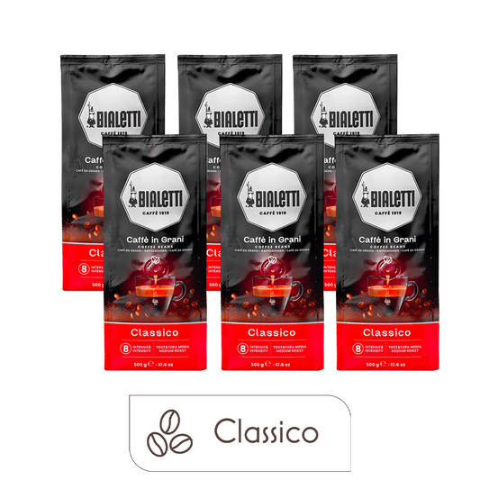 Whole Bean Coffee Classico 500grams – 6 packs