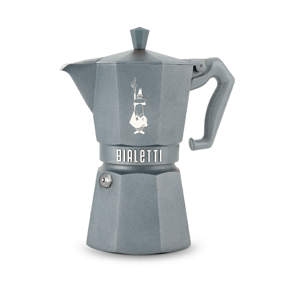 Bialetti Moka Exclusive Induction Denim Grey - 6 cups