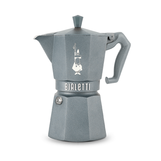 Bialetti Moka Exclusive Induction Denim Grey - 6 cups
