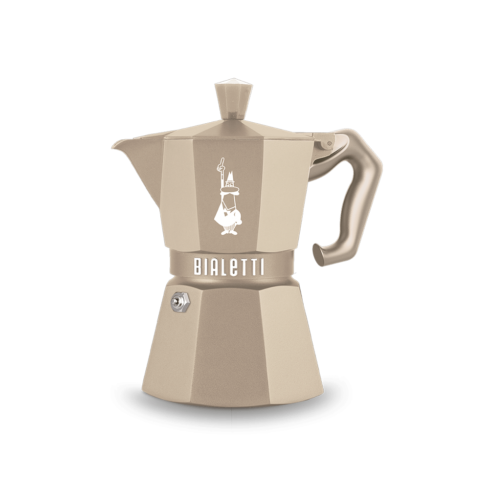 Bialetti Moka Exclusive Induction Sand - 3 cups