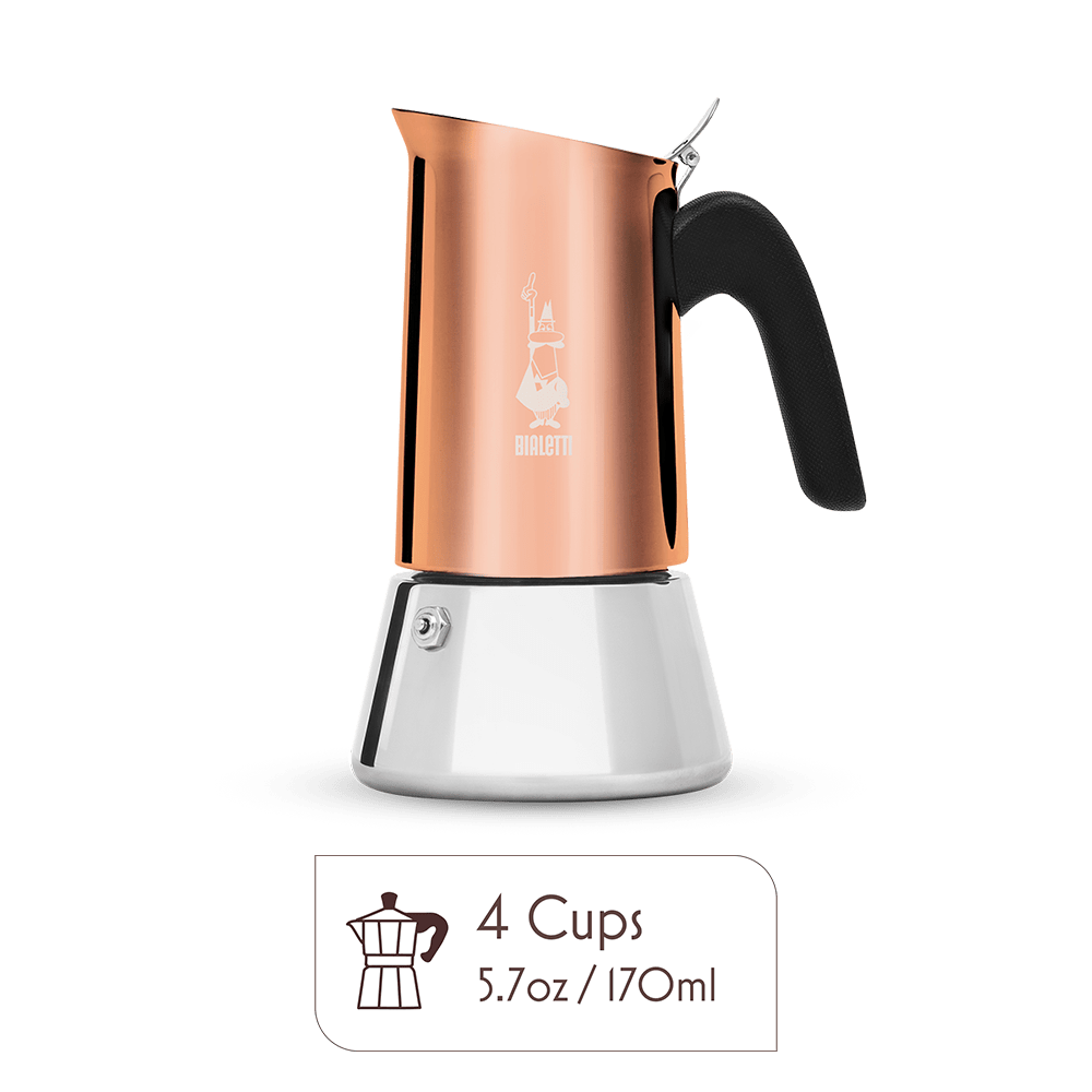 Bialetti Venus Stainless Steel Moka Pot – Stovetop Espresso Maker