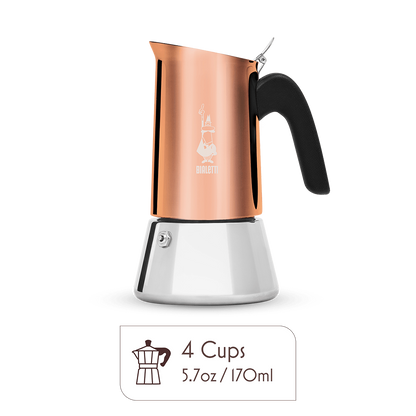 Bialetti Venus Stainless Steel Moka Pot – Stovetop Espresso Maker