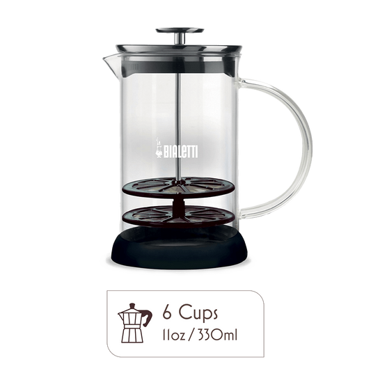 Glass Milk Frother Borosilicate Glass Frother