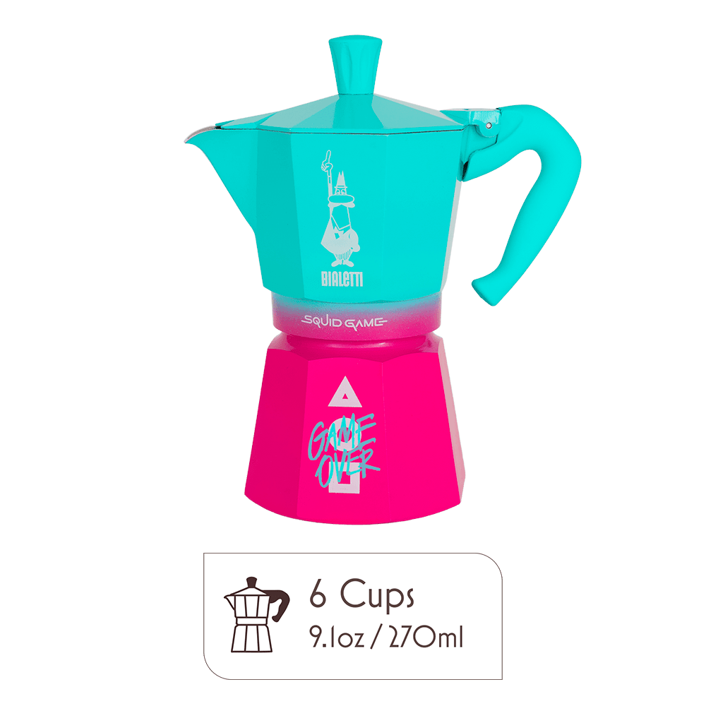 Squid Game Moka Pot Italian Coffee Maker & Stovetop Espresso Maker