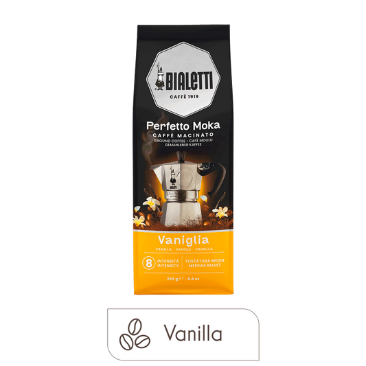 Perfetto Moka Ground Coffee Vanilla
